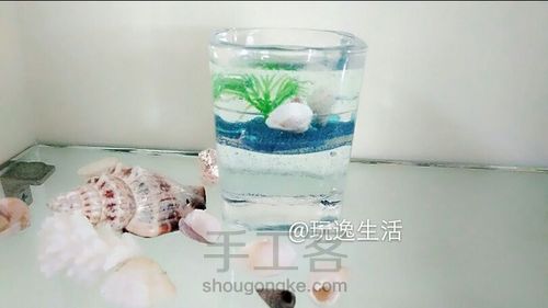 果冻蜡烛杯（海洋世界） 第4步