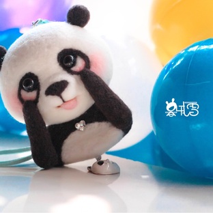 【车挂】调皮熊猫