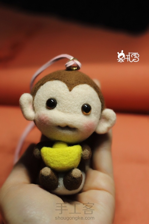 【原创】毛毡元宝吼猴 第9步
