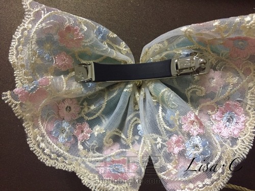 蕾丝蝴蝶结，满满的少女心 第15步