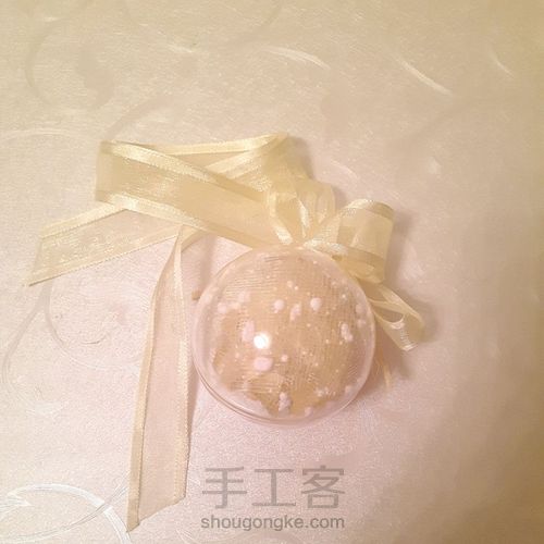 丝带玫瑰挂饰 第20步