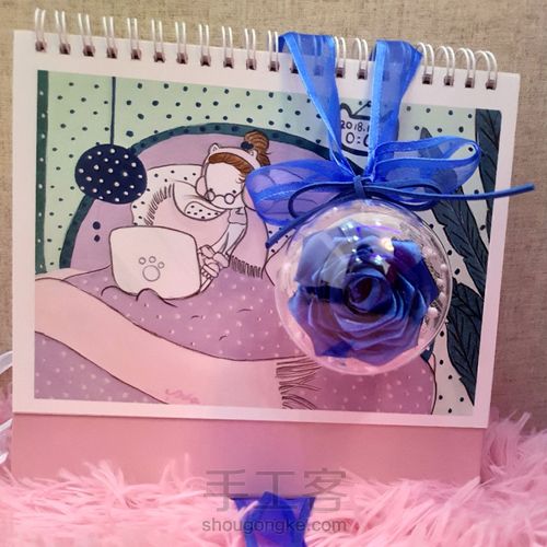 丝带玫瑰挂饰 第21步