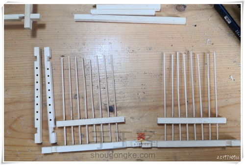 夏日回忆——竹制仿古建蝈蝈笼的制作过程 第15步