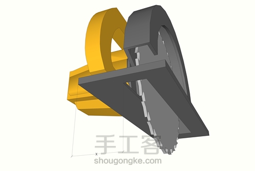 木工入门系列课程-DIY自己的电圆锯切割导轨 第3步