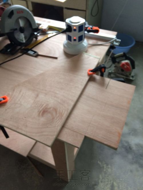 木工入门系列课程-DIY自己的电圆锯切割导轨 第8步