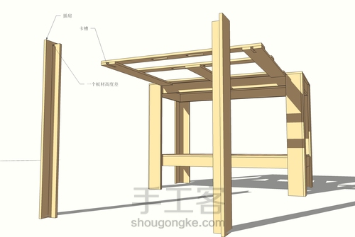 木工入门系列课程-工作台延伸拓展升级 第9步