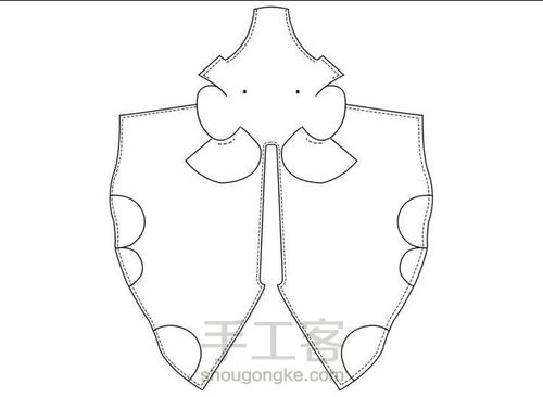 牛皮大象包~ 第2步