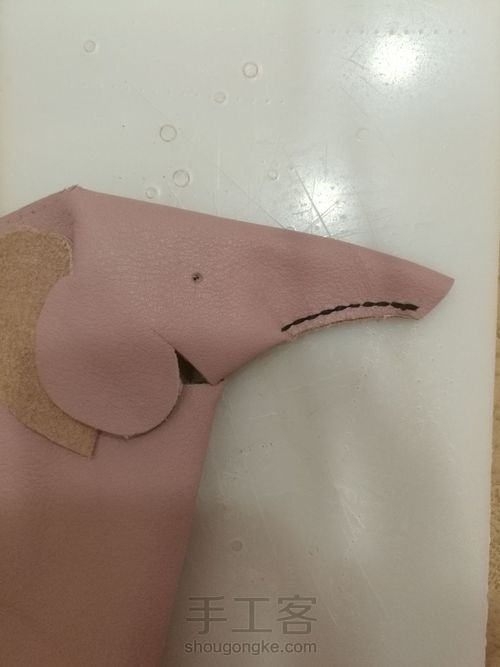 牛皮大象包~ 第8步