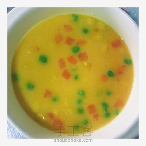 杂蔬芝士厚蛋烧 第4步