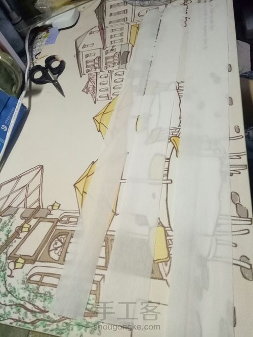 皱纸铁线莲 第1步