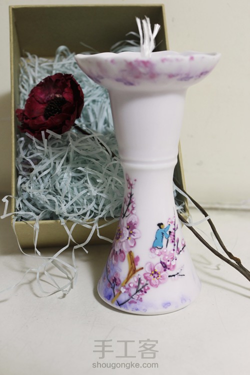 中式禅意装饰油灯 第20步