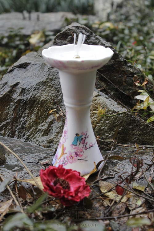 中式禅意装饰油灯 第24步