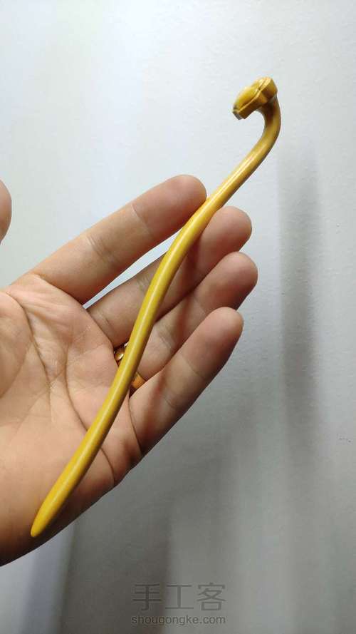 小叶黄杨发簪 第5步