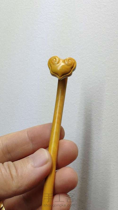 小叶黄杨发簪 第6步