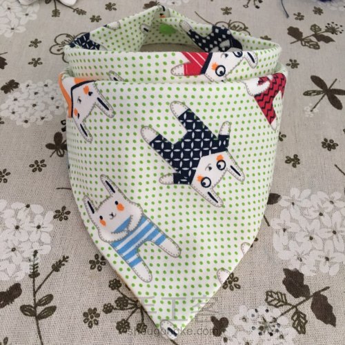 婴幼儿三角巾口水巾【成品可售】 第9步