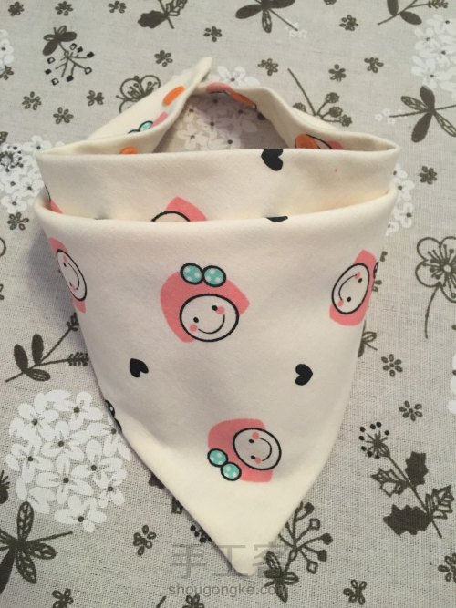 婴幼儿三角巾口水巾【成品可售】 第11步