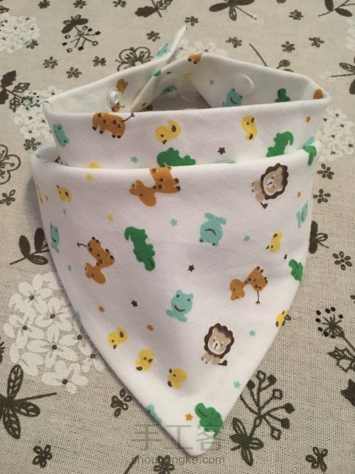 婴幼儿三角巾口水巾【成品可售】 第15步