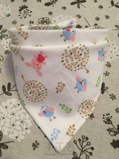 婴幼儿三角巾口水巾【成品可售】 第16步