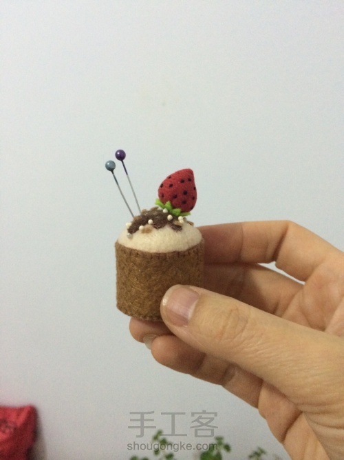✨布艺草莓💫教程 第14步