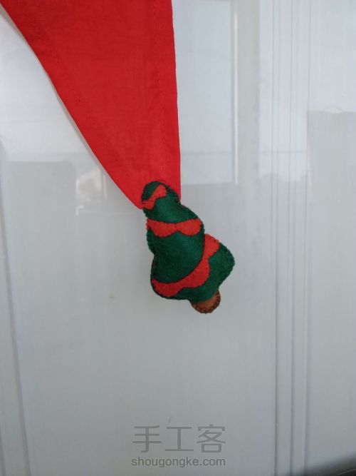 圣诞🎁三角巾(教程) 第8步