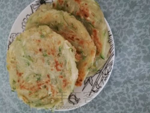 西葫芦饼 第10步