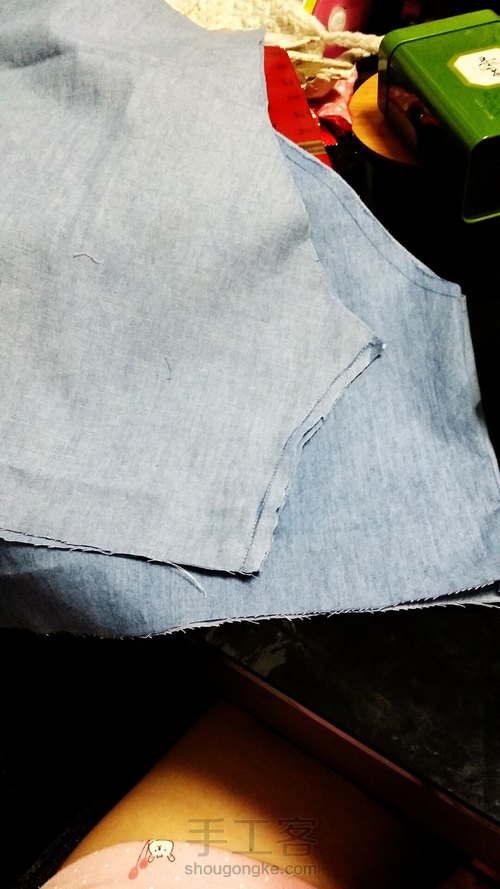 南瓜裤制作,儿童大人皆可 第2步