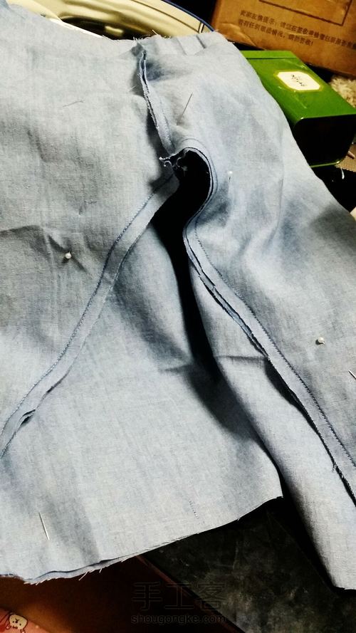 南瓜裤制作,儿童大人皆可 第3步