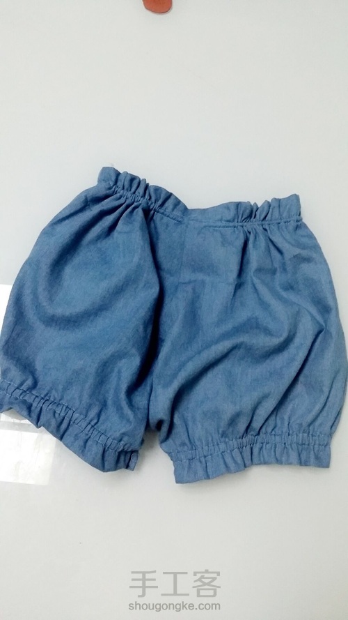 南瓜裤制作,儿童大人皆可 第7步