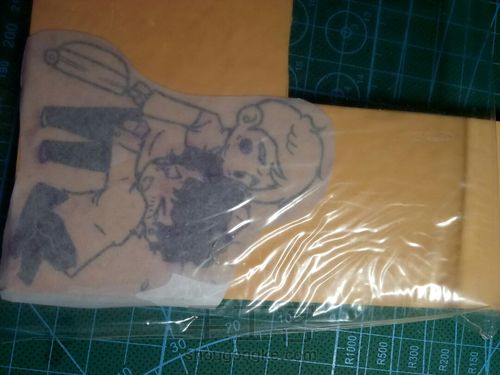 橡皮章转印（洗甲水） 第6步