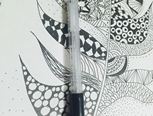 简单线描画