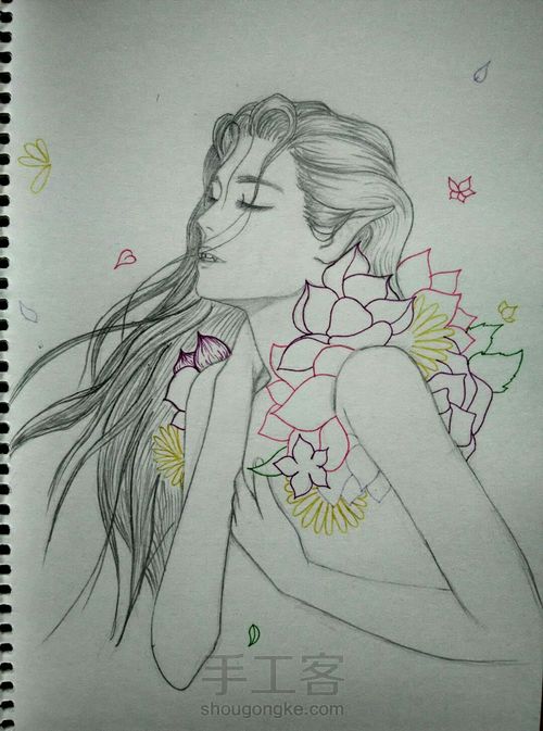 就是忽然想画 第4步