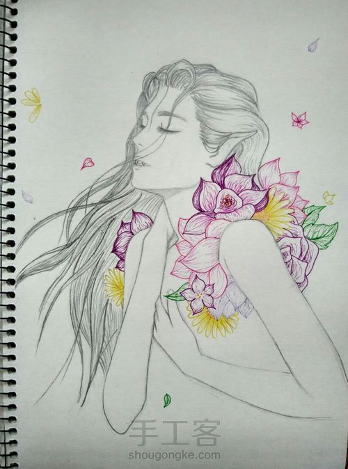 就是忽然想画 第5步