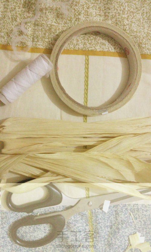 玉米叶子变成花 第1步