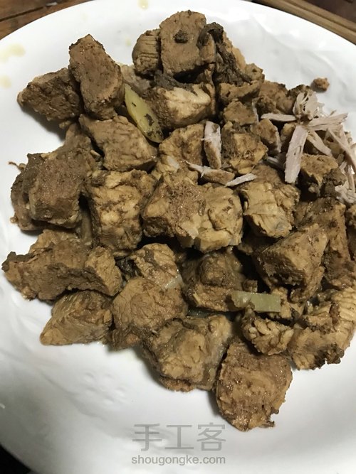 纯手工肉松 第6步