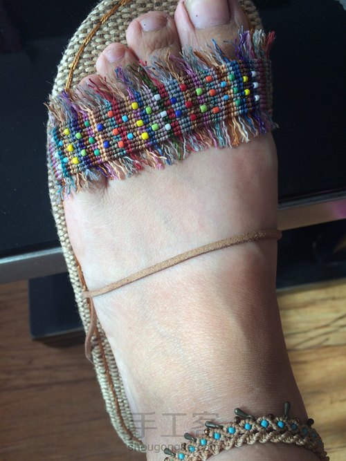 度假风凉鞋 第22步