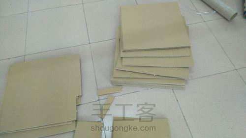 DIY废纸箱机器人瓦力 第1步