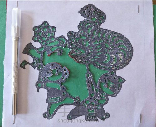 《简单窗花剪纸》 第9步