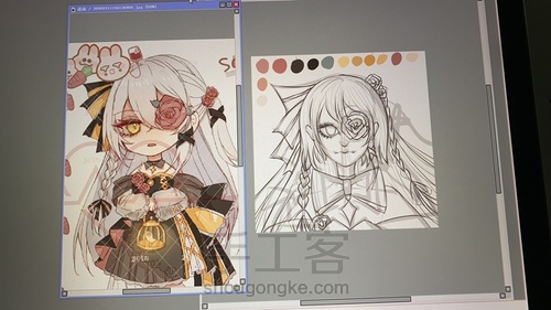 【原创】板绘手绘教程～ 第1步