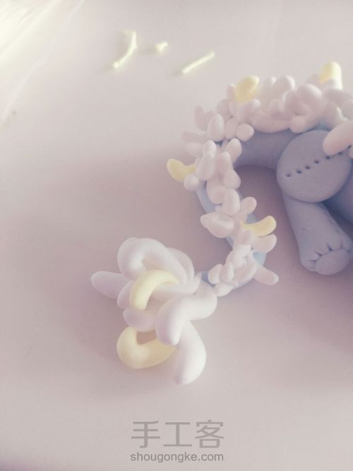 粘土布偶风蓝色小萌龙 第24步
