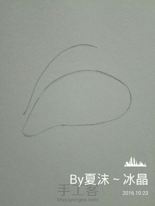 【你是我心灵的窗户】彩铅手绘 第2步