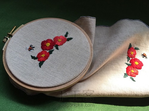 长短针练习作之一朵小花 第8步