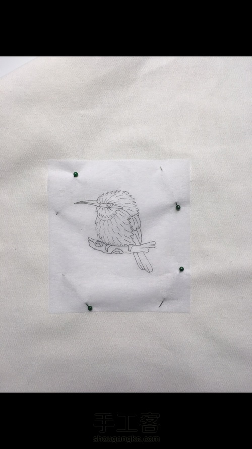 刺绣如何更高效快速的拓图？ 第1步