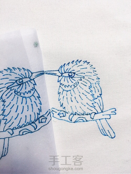 刺绣如何更高效快速的拓图？ 第4步