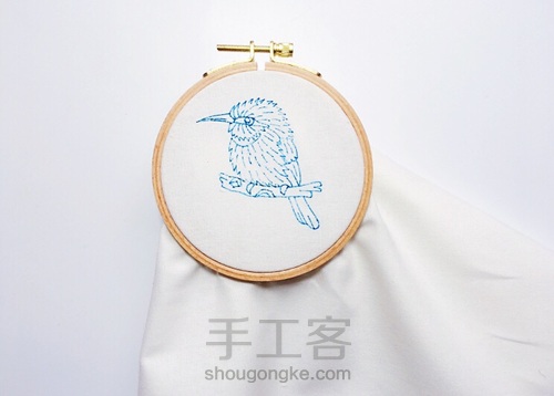 刺绣如何更高效快速的拓图？ 第6步