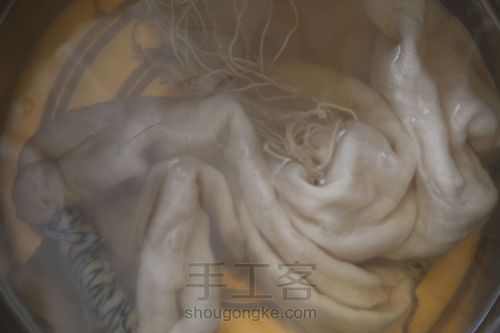 植物染围巾 第2步