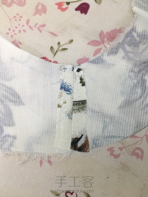 中老年棉绸卷袖连衣裙 第20步