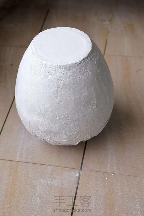 【原创】咸菜瓮改成阳台小桌 第5步