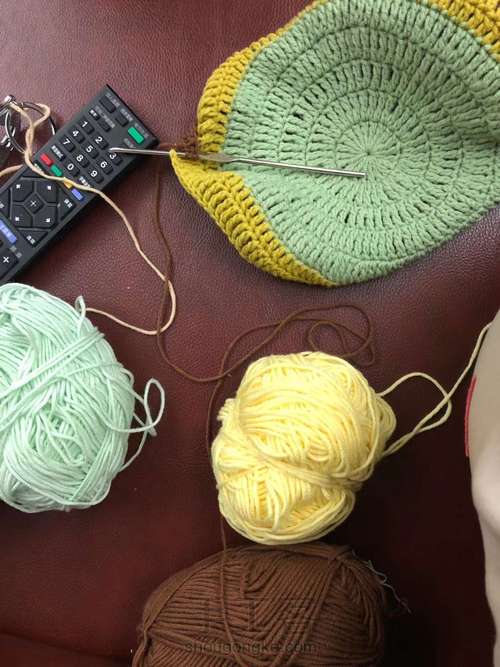 【原创】咸菜瓮改成阳台小桌 第6步