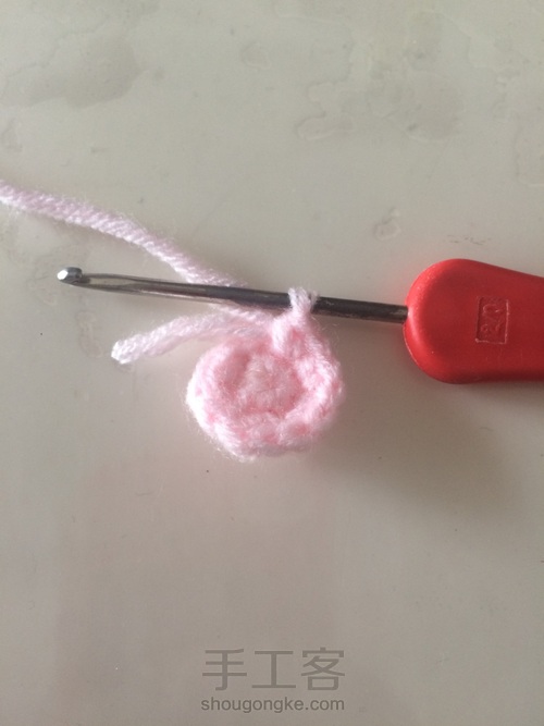 少女心爆棚的小鹿头 第2步