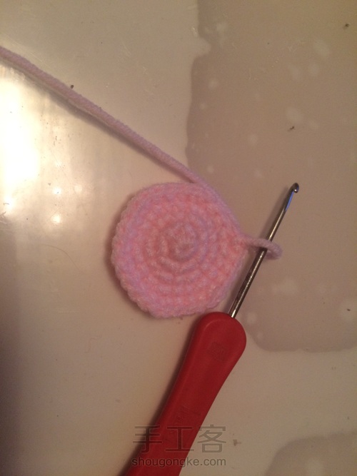 少女心爆棚的小鹿头 第3步